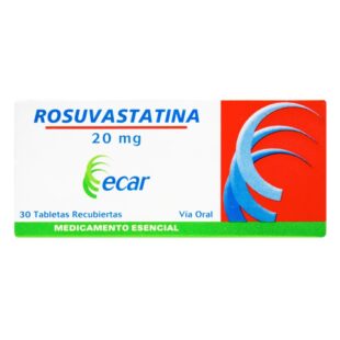 ROSUVASTATINA 20MG 30 TBS ECAR (A)