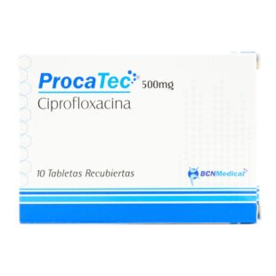 CIPROFLOXACINA PROCATEC 500 MG 10 TBS