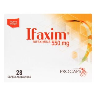 IFAXIM 550 MG 28 CAPSULAS (A)(3%+)(PAE)