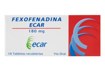FEXOFENADINA 180 MG 10 TBS ECAR