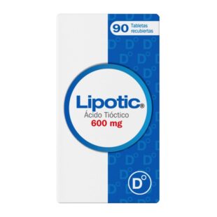 LIPOTIC 600 MG 90 TABLETAS (A)(PAE)