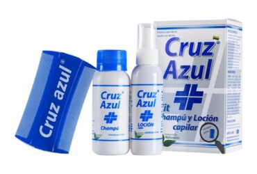 KIT CRUZ AZUL CHA.60ML+LOCION 60ML+PEINE