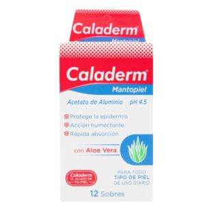 CALADERM MANTOPIEL ALOE VERA 12 SBS