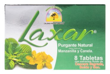 LAXAR PURGANTE MANZANILLA Y CANELA 8 TBS