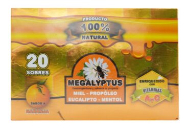 MEGALYPTUS NARANJA 400MG 80 UND