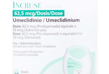 INCRUSE ELLIPTA 62.5 MCG 30 DOSIS