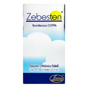 ZEBESTEN SOLUCION OFT. 5ML(3%+)(PAE)