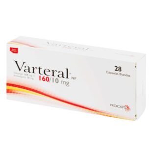 VARTERAL 160/10MG 28 TABLETAS(P)52058