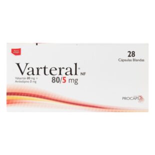 VARTERAL 80/5MG 28 TBS(P)26029