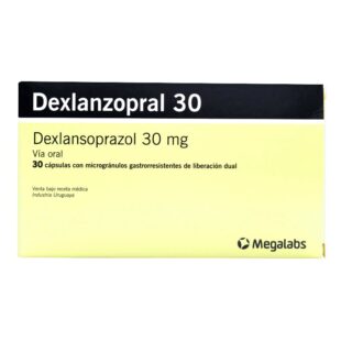DEXLANZOPRAL 30 MG 30 CAPSULAS(3%+)(PAE)