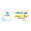 CEFTRIAXONA 1 G 10 AMPOLLAS VT