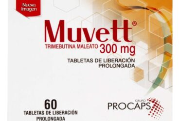 MUVETT 300 MG 60 TABLETAS
