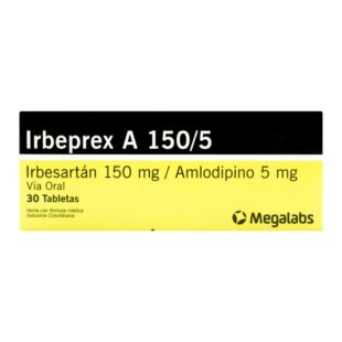 IRBEPREX A 150 MG 30 TABLETAS (PAE)
