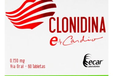CLONIDINA 0.150 MG 60 TABLETAS EC