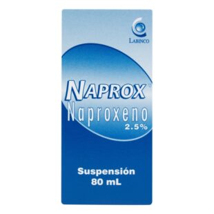 NAPROX 2.5 % SUSPENSION 80 ML