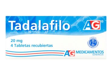 TADALAFILO 20 MG 4 TABLETAS AG