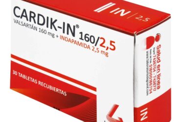 CARDIK-IN 160/2.5 MG 30 TABLETAS