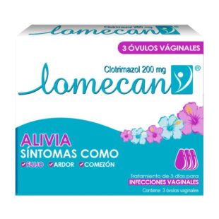 LOMECAN CLOTRIMAZOL 200MG 3 OVU.VAG.(SF)