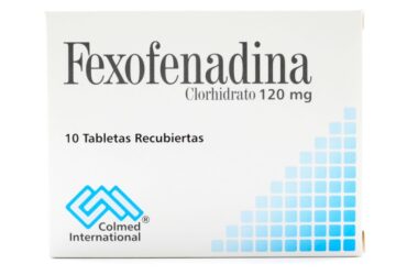 FEXOFENADINA 120 MG 10 TABLETAS PC