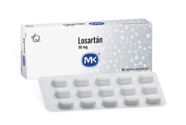 LOSARTAN 50 MG 30 TABLETAS MK