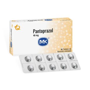 PANTOPRAZOL 40 MG 30 TABLETAS MK (PAE)
