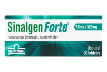 SINALGEN FORTE 7.5/325 MG 30TBS (3%+)