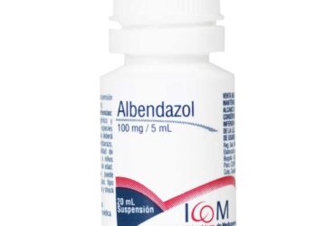 ALBENDAZOL 100MG/5ML SUSP. 20 ML ICOM