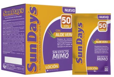 PROT.SOL.SUNDAYS KAR.ALO.FPS 50 LC.24 SB
