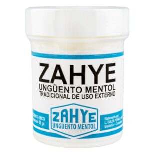UNGUENTO ZAHYE MENTOL POTE 60 GR.