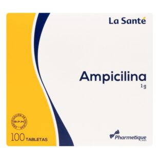 AMPICILINA 1 GR 100 TABLETAS LS