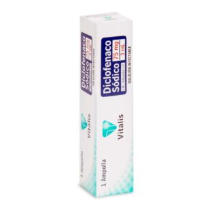DICLOFENACO 75MG/3ML 1 AMPOLLA VT