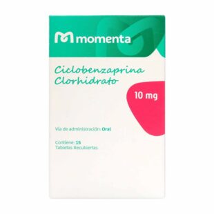 CICLOBENZAPRINA 10 MG. 15 TBS MOMENTA