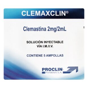CLEMAXCLIN 2MG/2ML SOL.INY. 5 AMPOLLAS