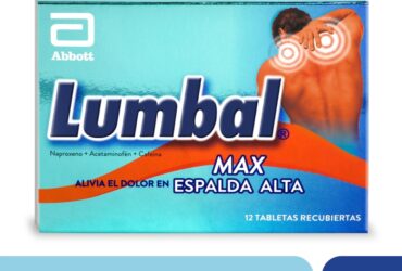 LUMBAL MAX 12 TABLETAS