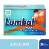 LUMBAL MAX 36 TABLETAS