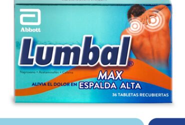 LUMBAL MAX 36 TABLETAS