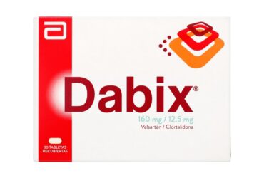 DABIX 160/12.5 MG. 30 TABLETAS