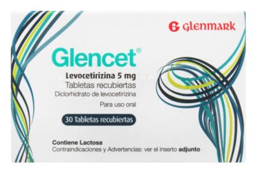 GLENCET 5 MG 30 TABLETAS(PDB)