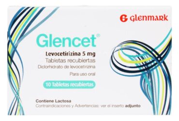 GLENCET 5 MG 10 TABLETAS(PDB)