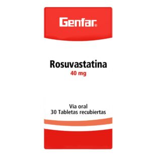 ROSUVASTATINA 40 MG 30 TABLETAS GF