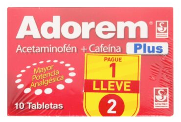 ADOREM PLUS 10 TABLETAS PAGUE 1 LLEVE 2