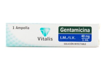 GENTAMICINA 40MG/1ML 1 AMPOLLA VT