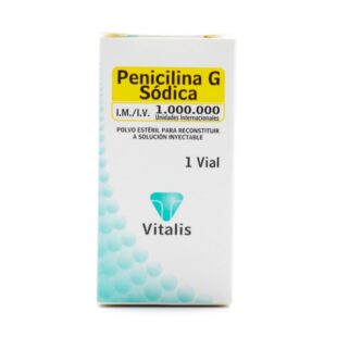 PEN G SODICA 1 MUI 1 AMPOLLA VT
