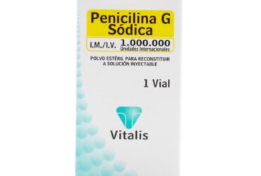 PEN G SODICA 1 MUI 1 AMPOLLA VT