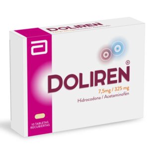 DOLIREN 7.5MG/325MG 10 TABLETAS