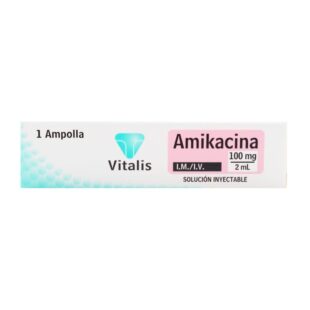 AMIKACINA 100MG/2 ML-C1 VCM VT