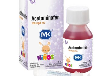 ACETAMINOFEN 160MG/5ML JARABE 90ML MK