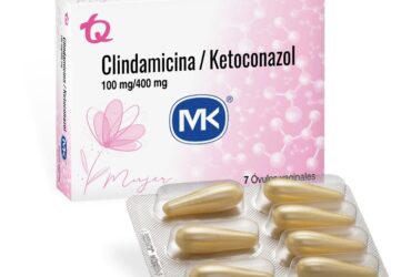CLINDAM.100MG+KETOCON.400 MG 7 OVULOS MK