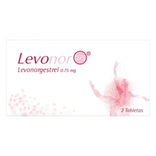 LEVONOR 0.75 MG 2 TABLETAS (P)17415 ICOM
