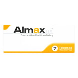 ALMAX 200MG 7 TABLETAS RECUBIERTAS